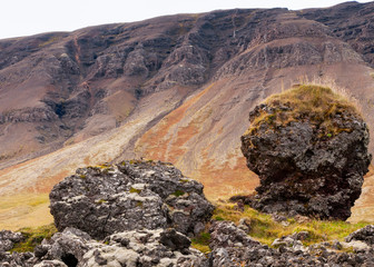 Obraz premium Rocky landscape, Iceland