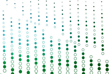Light Blue, Green vector backdrop with dots.