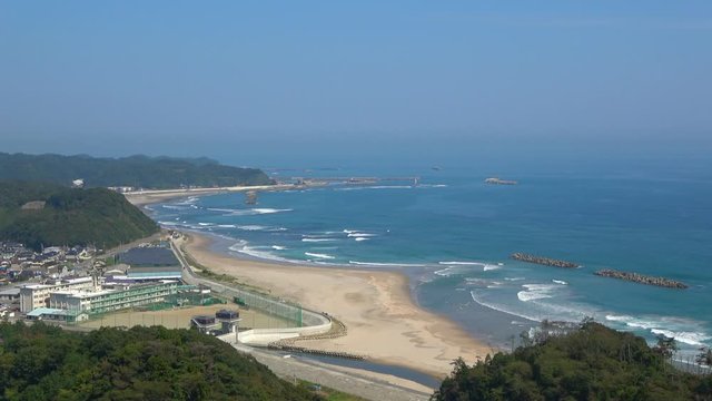 いわきマリンタワーからの眺め（福島県・いわき市）