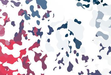 Light Blue, Yellow vector texture with random forms.