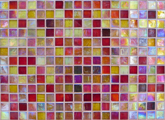 abstract mosaic background with colorful squares