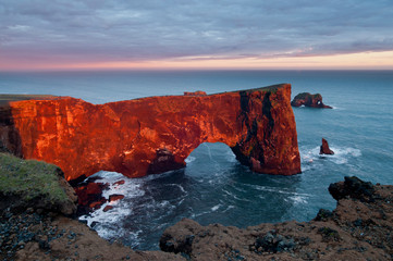 Awesome coastal erosion