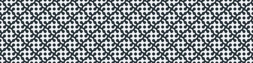 Truchet Motif Pattern Generative Tile Art background illustration