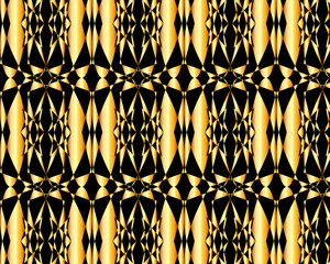 Abstract black and gold gradient for background