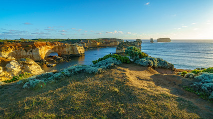 sunset at bay of islands, great ocean road, victory, australia 33