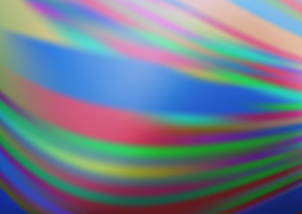 Light BLUE vector abstract bokeh pattern. Colorful illustration in blurry style with gradient. The template for backgrounds of cell phones.