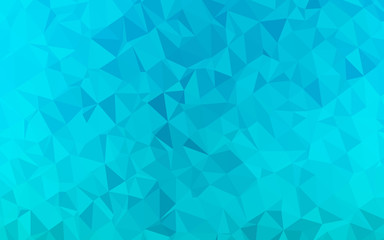 Obraz premium Jasnoniebieski wektor low poly okładka. Kreatywna ilustracja w stylu półtonów z gradientem. Nowa tekstura dla Twojego projektu.