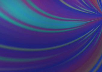 Obraz premium Dark BLUE vector abstract template. Modern geometrical abstract illustration with gradient. The background for your creative designs.