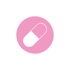 medicine capsule breast cancer awareness