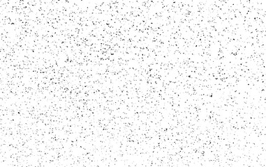 Fototapeta premium Monochrome texture composed of irregular graphic elements. Distressed uneven grunge background. Abstract vector illustration. Overlay for interesting effect and depth. Isolated on white background.