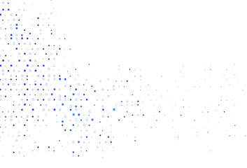 Light BLUE vector layout with rectangles, squares.