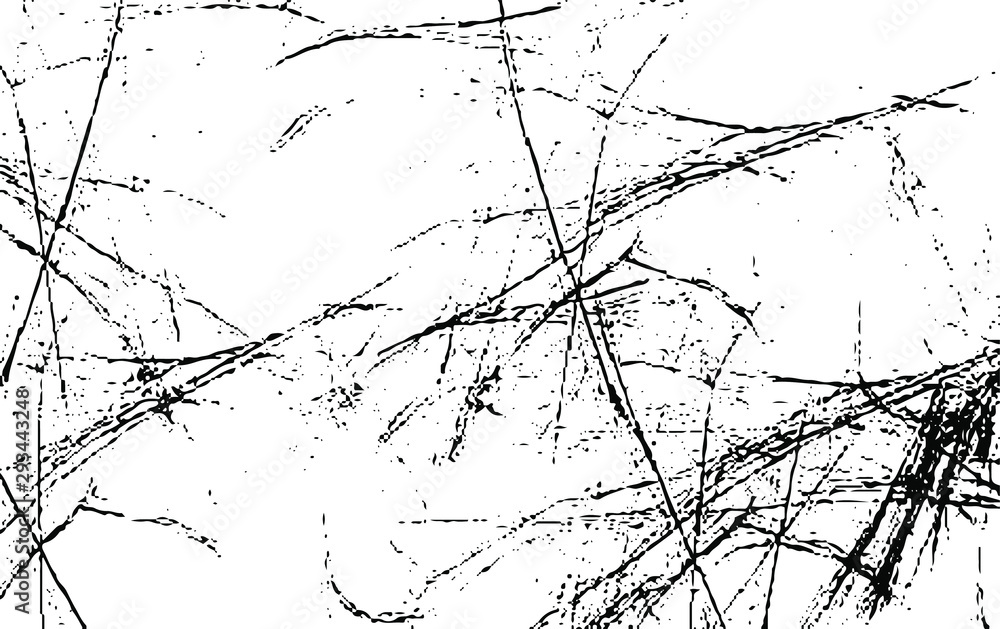 Poster monochrome texture composed of irregular graphic elements. distressed uneven grunge background. abst
