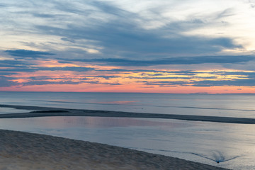 Obraz premium sunset from la Dune du pilat