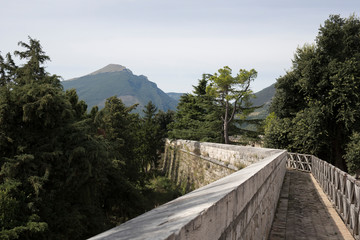 The fortress of Civitella del Tronto