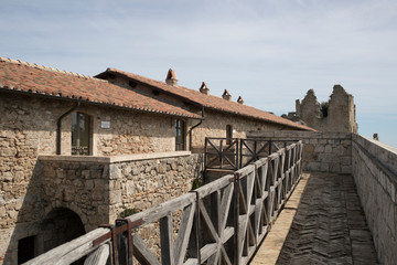 The fortress of Civitella del Tronto