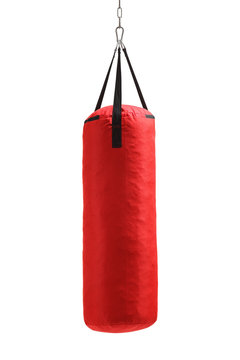 Red Boxing Punching Bag