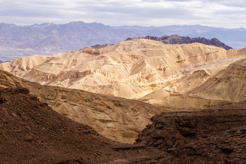 Fototapeta na wymiar Colorful Eilat mountains, Israel