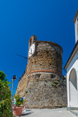 Castle of Riomaggiore, the cinque terre