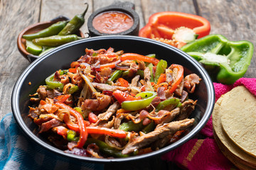Mexican beef fajitas also called 