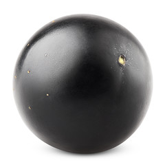 Black currant isolated on white background, clipping path, full depth of field