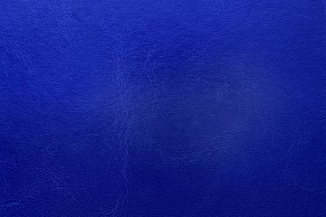 blue wrinkled leather