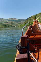 Fototapeta na wymiar Bootstour auf dem Douro, Nähe Pinhao, Portugal