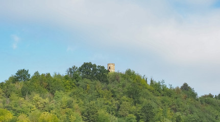 Torion (meaning the Tower) ruins in Vezza D'alba