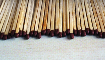 Matches. Some matches on white background. Matches Pattern. Abstract Background of Matches Pattern.