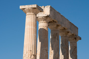 Aphaia temple in Egina island in Greece