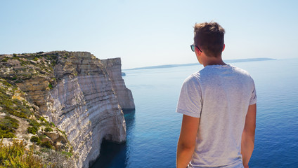 Sommer Insel Malta Meer Herbst Warm Urlaub Travel Abenteuer Boot Motorrad Stadt