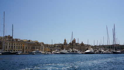Sommer Insel Malta Meer Herbst Warm Urlaub Travel Abenteuer Boot Motorrad Stadt