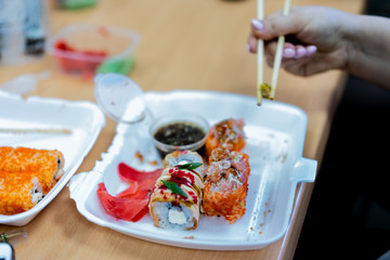 Japanese cuisine, various delicious dishes