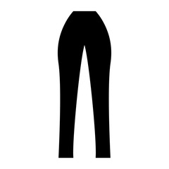 High waist pants icon vector design. Clothes icon vector illustration