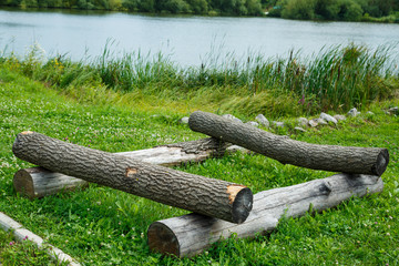 Beautiful nature on a bright sunny day