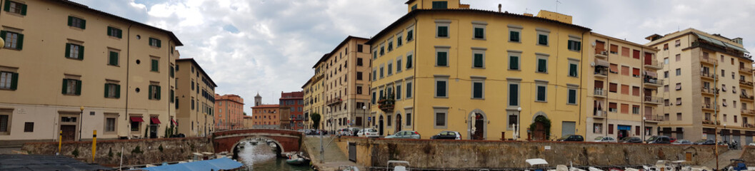 sightseeing in the port city livorno