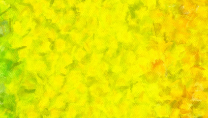 Oil painting style texture background. Hand drawn abstraction on canvas. Multicolor spots. Acrylic fine art.