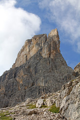 la Torre Finestra (Gruppo del Catinaccio, Val di Fassa)