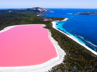 Esperance Pink Lake Australia