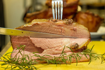 Sunday lunch and chefs specials cooked and served