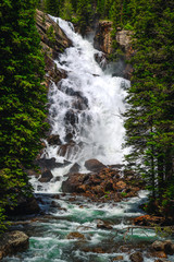 Hidden Falls at Grand Teton National Park