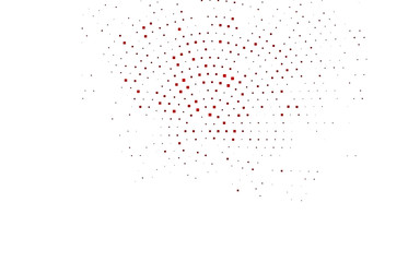 Dark Red vector cover in polygonal style. Beautiful illustration with rectangles and squares. The template can be used as a background.