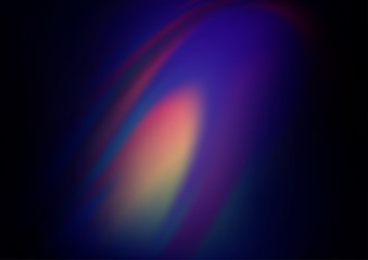 Dark Pink, Blue vector template with lines, ovals. Modern gradient abstract illustration with bandy lines. The template for cell phone backgrounds.