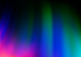 Dark Multicolor, Rainbow vector pattern with lava shapes. Colorful abstract illustration with gradient lines. Marble design for your web site.