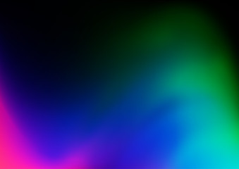 Dark Multicolor, Rainbow vector bokeh pattern. A completely new color illustration in a bokeh style. A completely new design for your business.