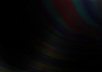 Dark Silver, Gray vector pattern with lava shapes. Creative geometric illustration in marble style with gradient. The template for cell phone backgrounds.