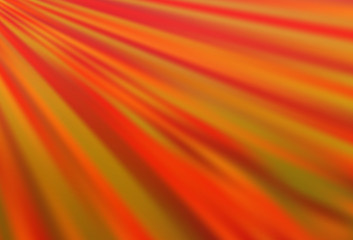 Light Orange vector background with straight lines.