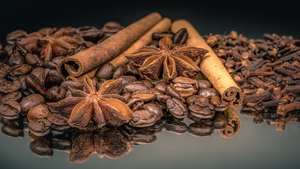 Spices and Coffee Beans