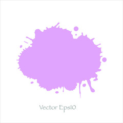 Vector splash purple background.illustration image