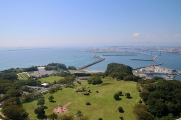 いわきマリンタワーからの眺め（福島県・いわき市）