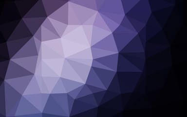 Obraz premium Dark Pink, Blue vector polygon abstract backdrop. Colorful illustration in abstract style with gradient. Polygonal design for your web site.